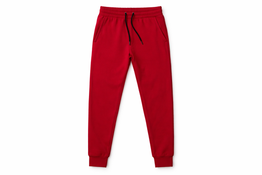 Premium Red Slim Fit soft cotton trouser for Men – Soft Cotton Casual Trousers