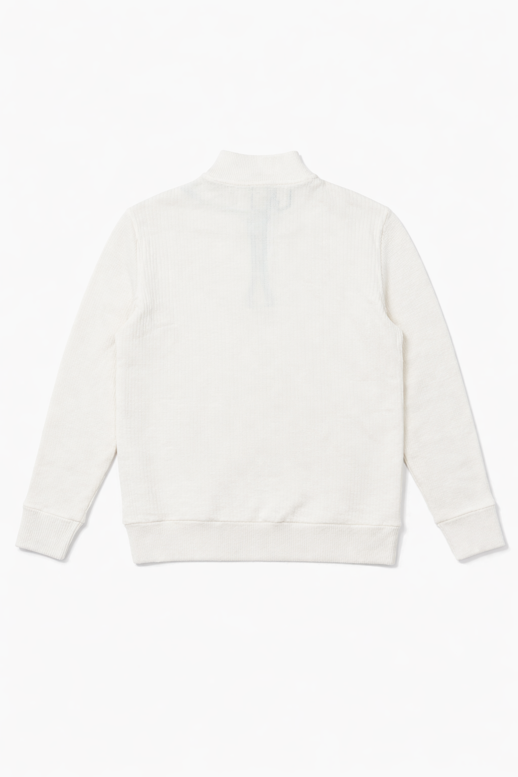 Everyday Essentials Zipper Polo Sweatshirt