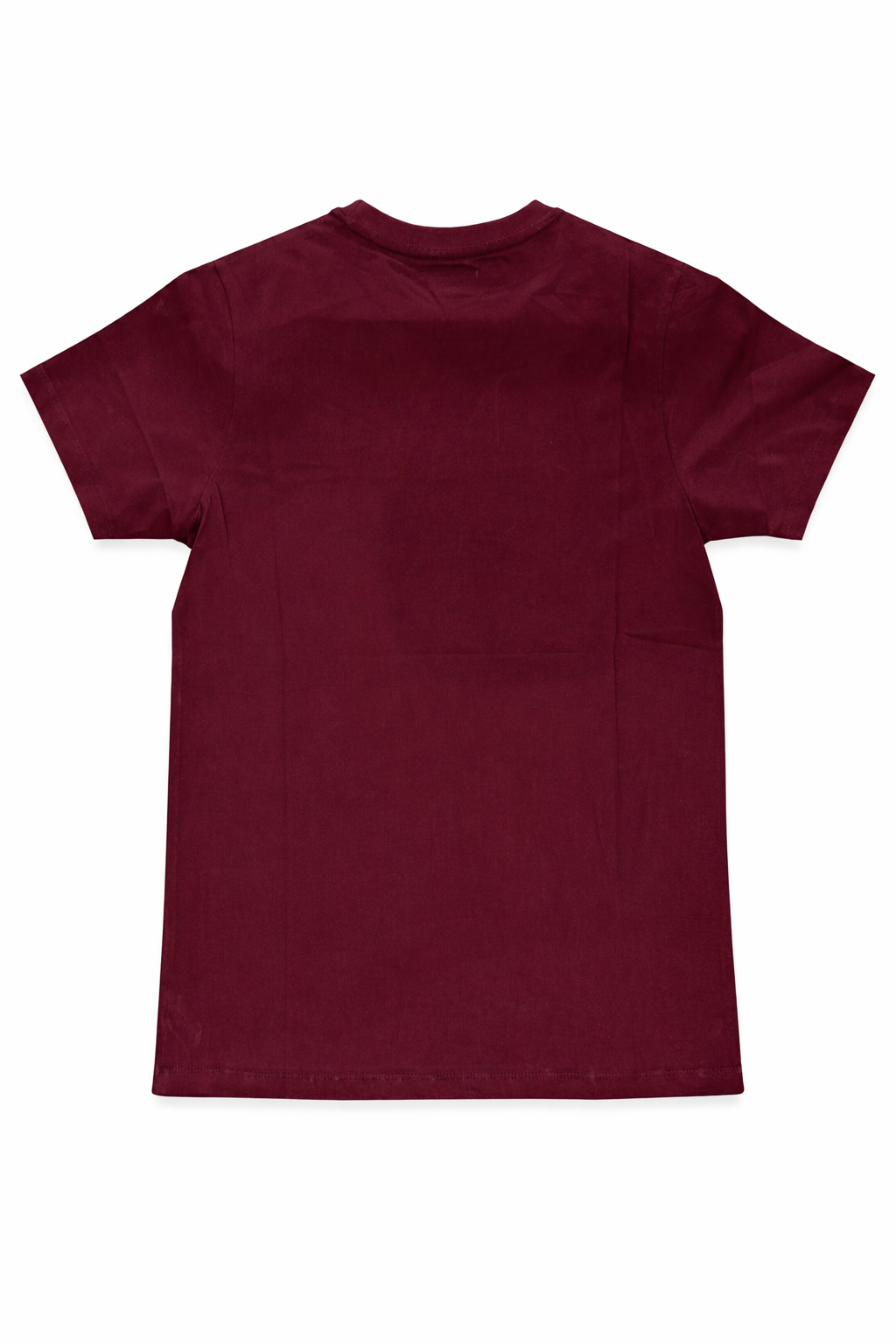 Men’s Premium FILs Logo T-Shirt – Maroon | Slim Fit Casual Wear