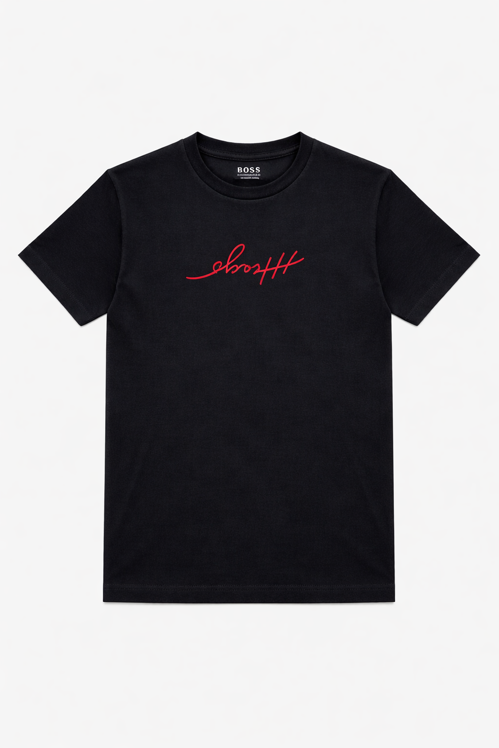 BOSS Men’s Black Signature Logo T-Shirt