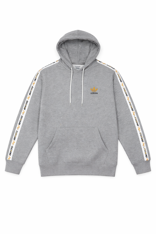 Premium Adidas Maroon Hoodie with Embroidery