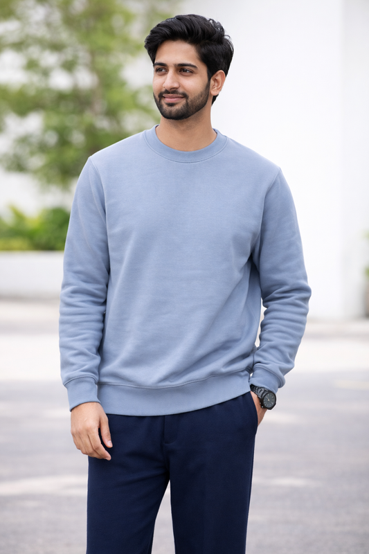 Classic Polo Sweatshirt – Premium Winter Comfort