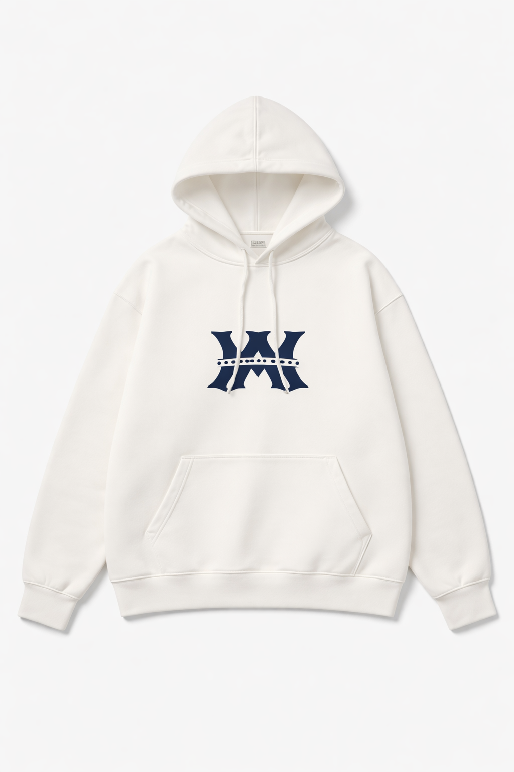 Men’s Premium White Pullover Hoodie – Soft  Winter Wear