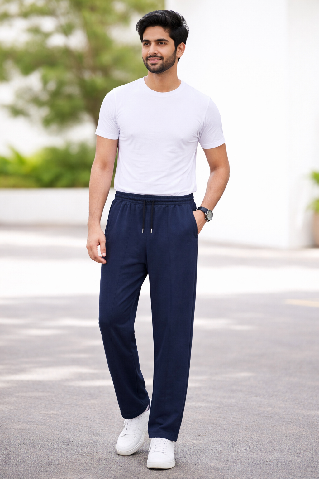 Men's Simple Winter Baggy Trouser