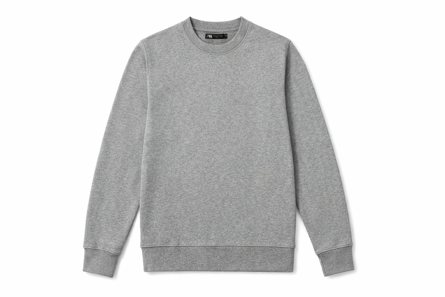 Men’s Light Grey Classic Winter Sweatshirt