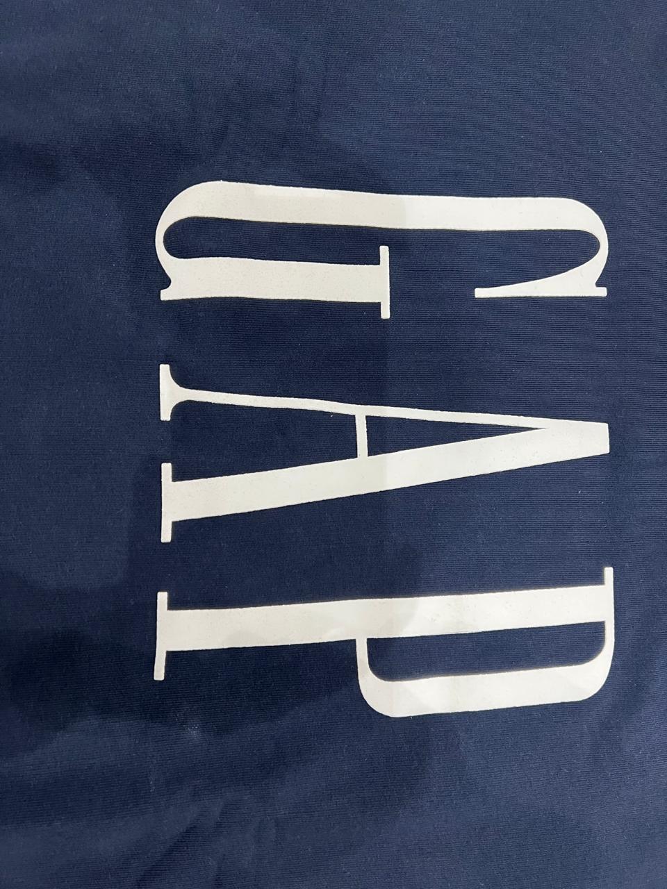 Men’s Navy Blue GAP Logo Sweatshirt – Premium Winter Terry