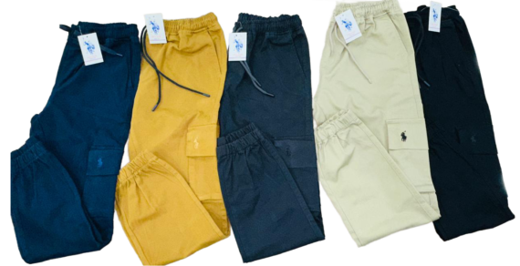 Mens polo 6 pocket cargo