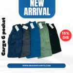 Zara Mens Cargo 6 pocket - Image 2